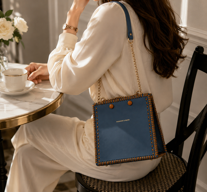 Bolsos pequeños tejidos a mano para novias