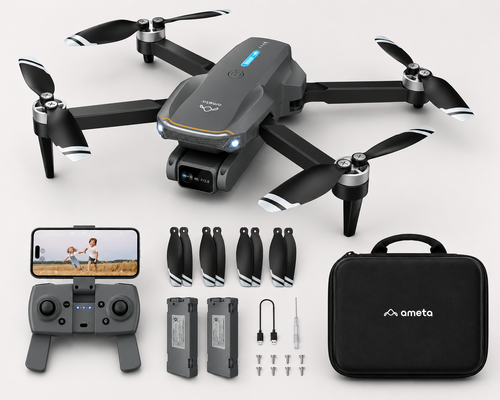 Ameta 4K Foldable Camera Drone